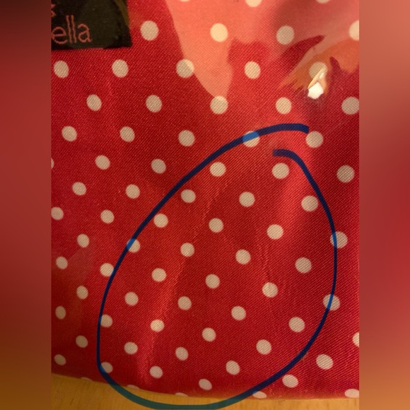 Pink Polka Dot Cosmetic Bag - Picture 11 of 12